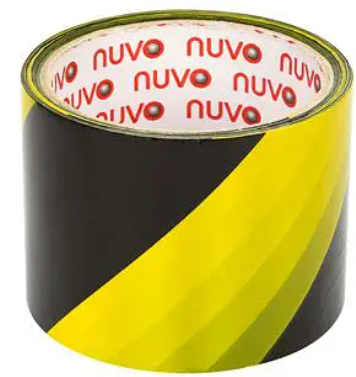 NUVO เทปกั้นเขต สีเหลือง-ดำ