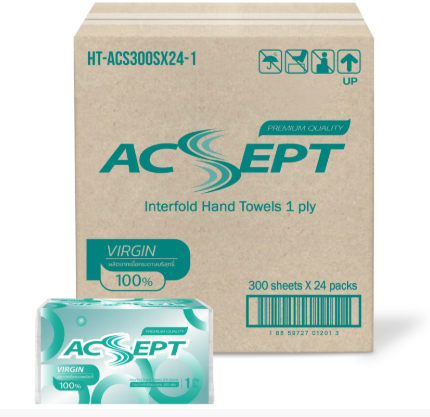 Acsept Hand Towel 1 Ply